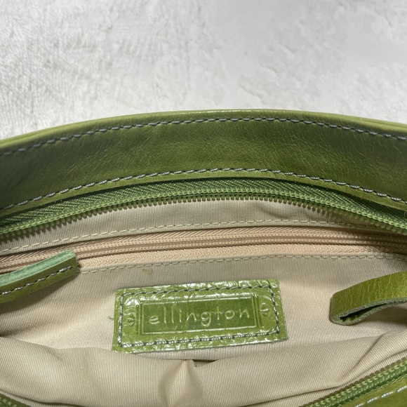 Ellington, Elegant Olive Green Shoulder Bag - Picture 7 of 7